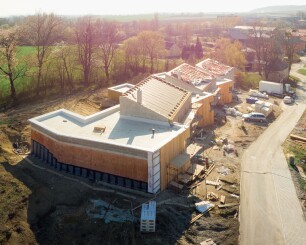 Kontrolní den 21. 5. – aktuální stav vilek a seniorských apartmánů